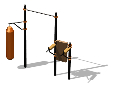 Спортивный комплекс воркаут ВС-148 в Карачаево-Черкесской Республике