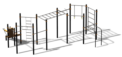 Спортивный комплекс воркаут ВС-86 в Карачаево-Черкесской Республике