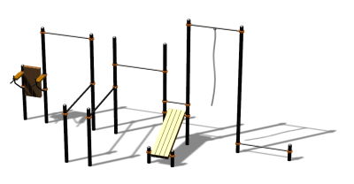 Спортивный комплекс воркаут ВС-90 в Карачаево-Черкесской Республике