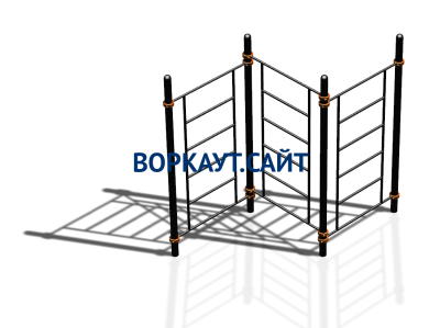 Спортивный комплекс воркаут ВС-80 в Карачаево-Черкесской Республике
