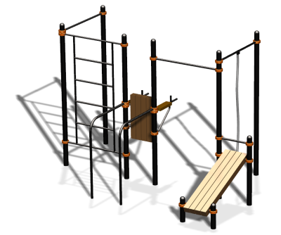 Спортивный комплекс воркаут ВС-145 в Карачаево-Черкесской Республике