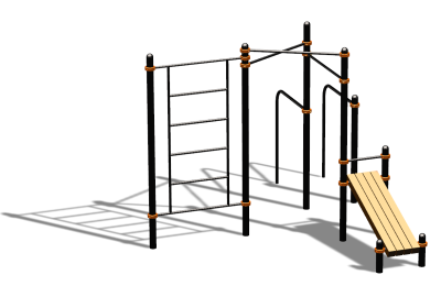 Спортивный комплекс воркаут ВС-133 в Карачаево-Черкесской Республике