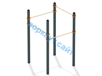 Турник четырехуровневый ВС-11 в Карачаево-Черкесской Республике